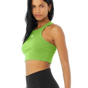 Alo Aspire tank. Matching leggings in my closet.